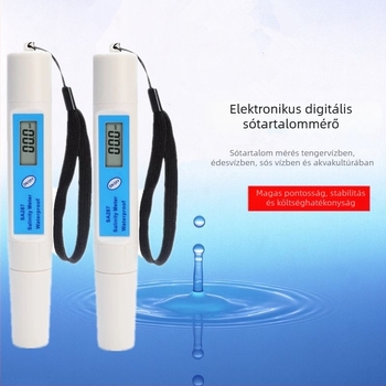 Fotoelektronikus refraktométer sótartalomhoz az akvakultúrához — Modell 1, Mérési tartomány 1, Testreszabható feldolgozás