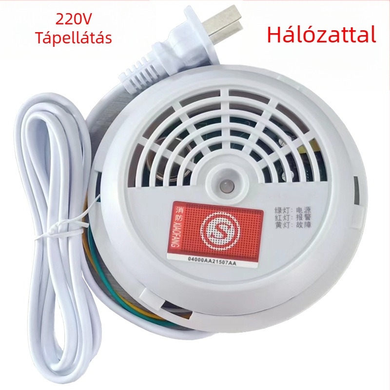 Rögzített gázdetektor HL-86 gyúlékony gázokhoz – mérési tartomány 8 m, feszültség 12–16 V, detektálja a metánt, a földgázt és LPG-t