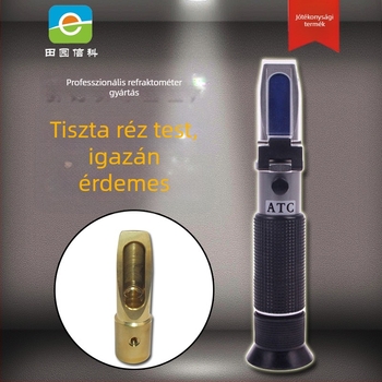 119-es kézi Brix refraktométer, fotóelektronikus, 0-90% Brix, modell HT119
