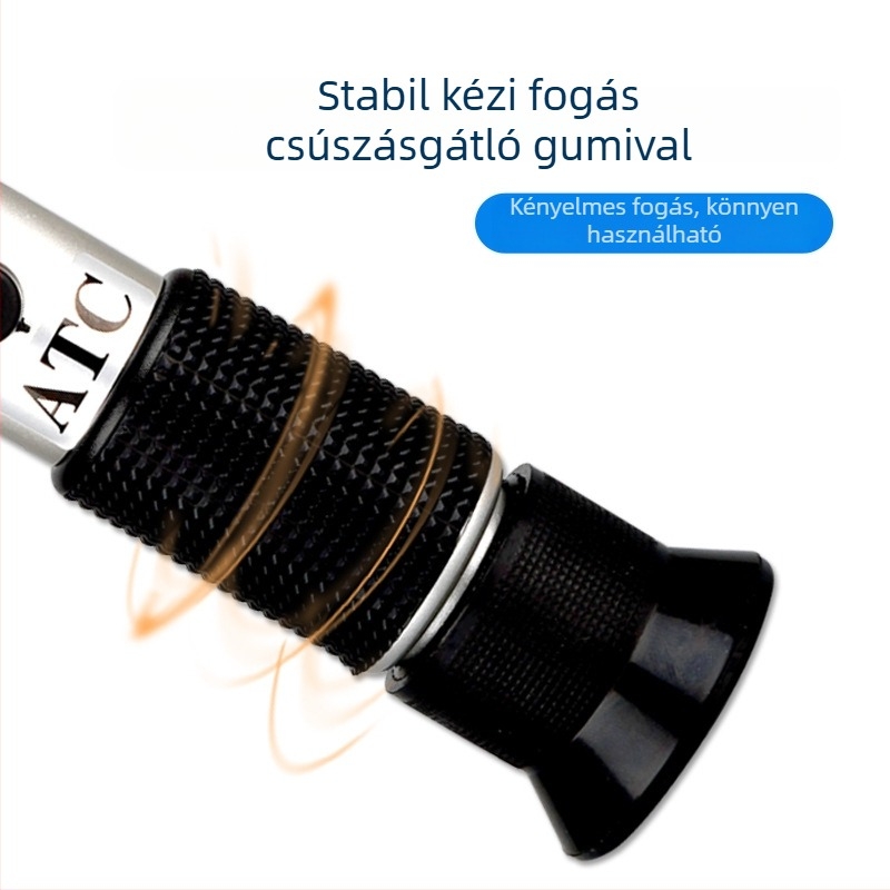 Chuang Ji Mei CJM-112-a prizmás refraktométer gyümölcslében, szőlőborban, rizsborban és likőrben az alkoholtartalom mérésére, 0–25% ABV