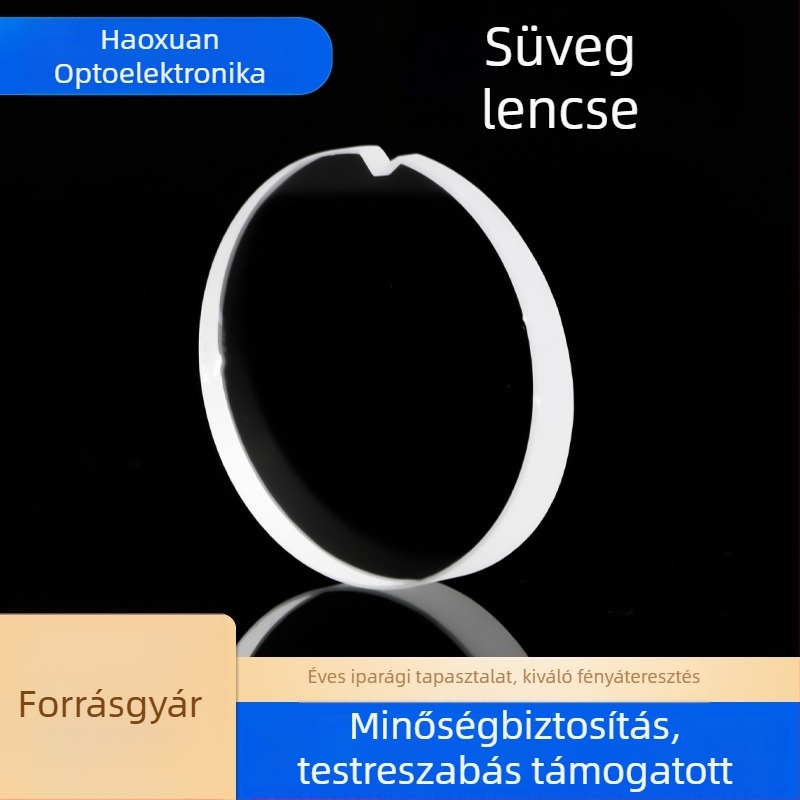 Wedge alakú tükör, nagy pontosságú optikai eszköz, kvarc prizma lencse nagy átengedéssel, testreszabott magas refraktív index