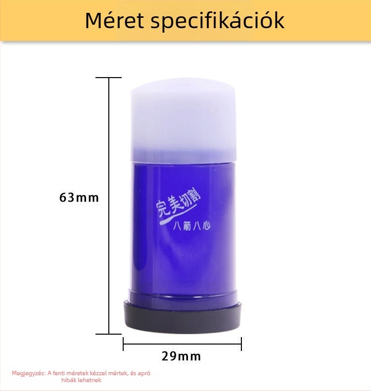 Ékszer nagyító 5x (58-A modell; Akril; Ø 5 mm)