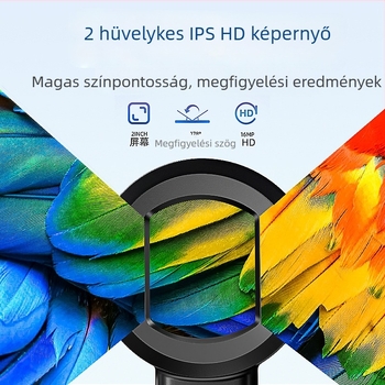 Hordozható HD elektromos nagyító és digitális mikroszkóp LED-del azonosításra és értékelésre