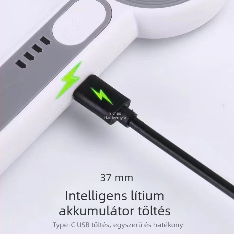 USB újratölthető nagyító, kézi, LED-del, mobiltelefonok és elektronikai alkatrészek javításához, ékszerekhez acél pecsét