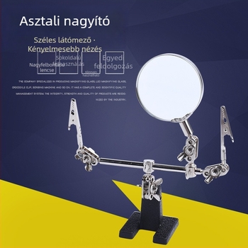 Háromkarú nagyító klipszel, Golden Horse, Importált: Nem