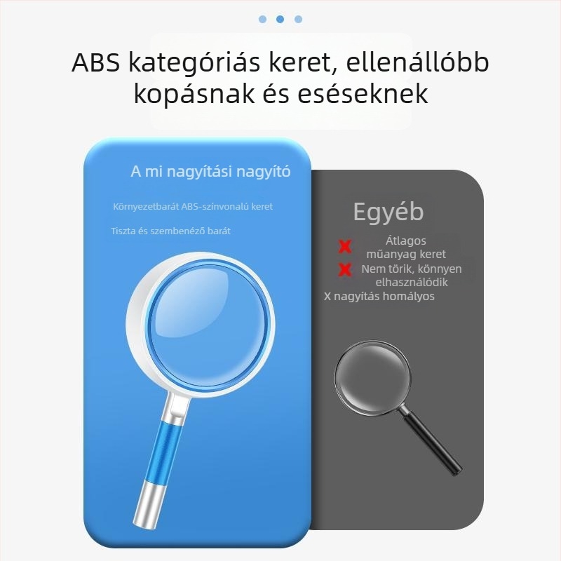 Kézi nagyító, 6x nagyítás, Deer Fairy Lxz925115, kültéri rovar- és növényfelfedezés