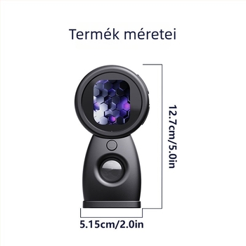 Kézben tartható digitális mikroszkóp éjszakai látással, optikai nagyító, hordozható gyermekeknek szánt tudományos játék kinti felfedezésekhez