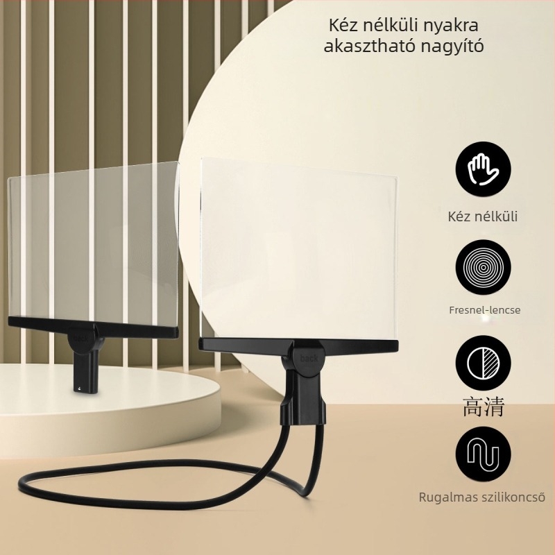 Könnyű, nagy felbontású telefonos nagyító idős olvasók számára – tiszta szöveg torzítás nélkül