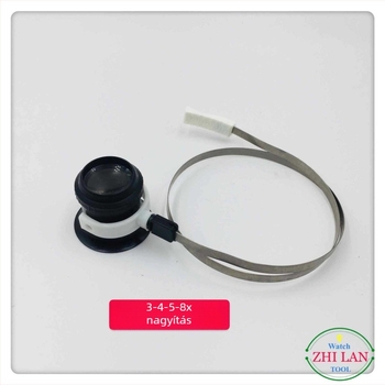 Xiaoji órás javító nagyító, modell steel belt magnifying glass