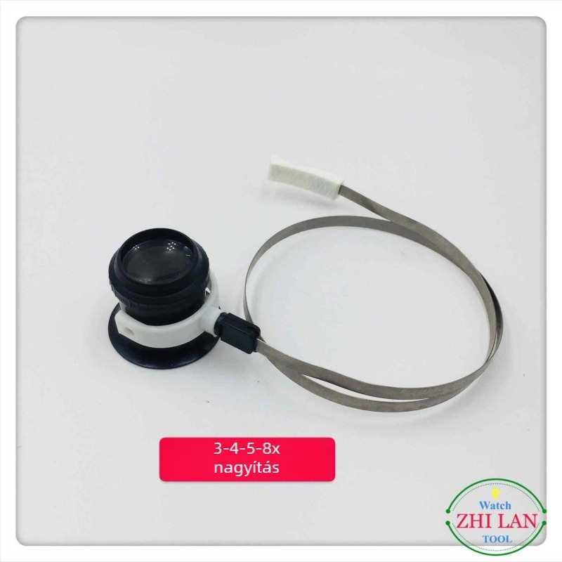 Xiaoji órás javító nagyító, modell steel belt magnifying glass