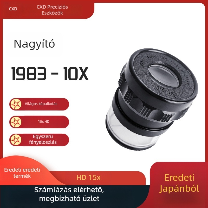 Nagyító Peak márka, importált, 5x, 10x, 22x, 7x
