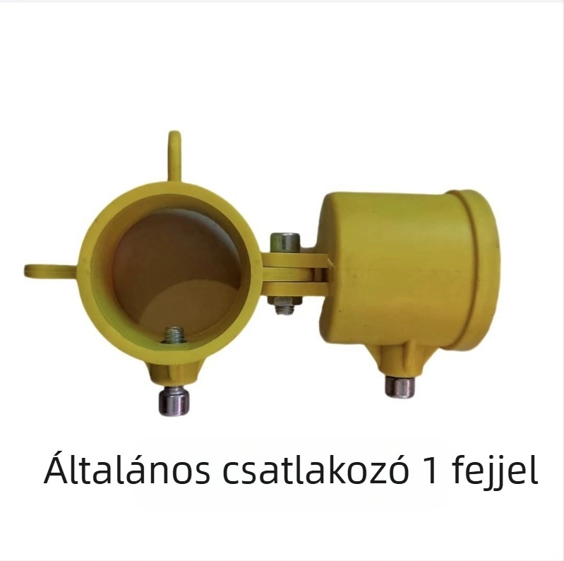 Morimao PPR 90° csőidom lépcsőkorláthoz műanyag alapzattal