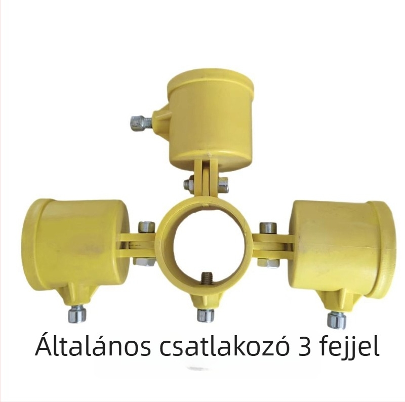 Morimao PPR 90° csőidom lépcsőkorláthoz műanyag alapzattal