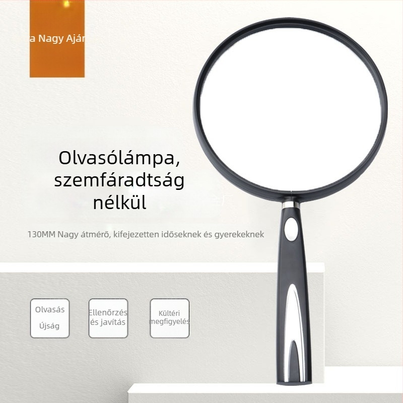 YICHAO kézi nagyító PMMA lencsével, HD, modellek 888-130/888-110
