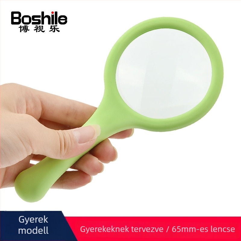 Gyerekeknek és diákoknak tervezett nagyító – biztonságos, nagy felbontású lencsével, oktatási játék