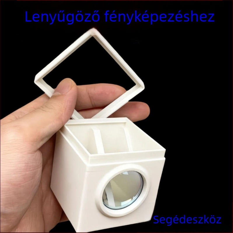 Derék szintű kereső 3D-nyomtatott házzal és Fresnel lencsével
