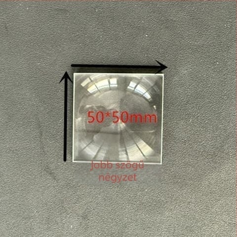 Fresnel lencse keresőhöz - kézműves, DIY, fókusztávolság 50 mm