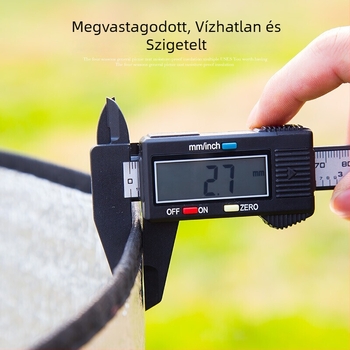 Kültéri vízálló kemping matrac 2–8 fő részére, kétoldalas alumíniumfóliával, nedvességvédő (súly 370 g)