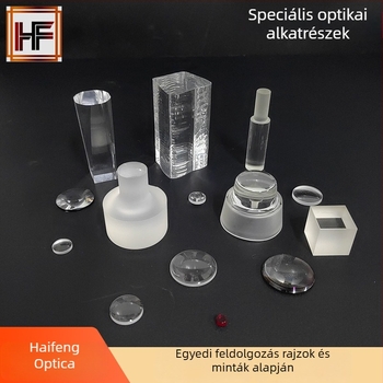 Optikai lencse: hengeres lencse, prizma, kónikus prizma, lépéses lemez | Optikai üveg | Külső méretek 2–800 | Képalkotás/Megvilágítás/Lézer | Személyre szabott feldolgozás