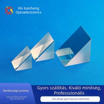 K9 optikai üvegből készült prizma belső visszaverődésű prizmával, derékszögű prizmával és egyenlő oldalú derékszögű prizma