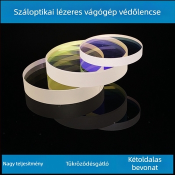 Lézerfej védő lencse lézeres vágáshoz, méretek 27.9×4.1 és 24.9×1.537×734×540×5