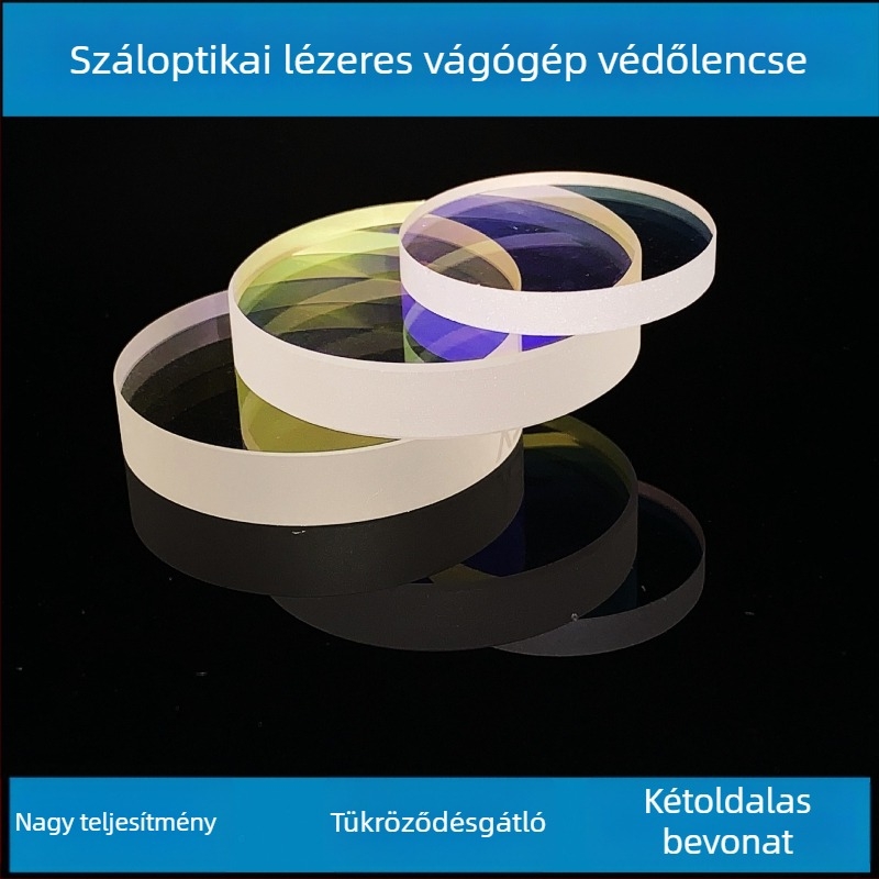 Lézerfej védő lencse lézeres vágáshoz, méretek 27.9×4.1 és 24.9×1.537×734×540×5