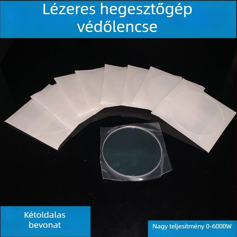 Lézerfej védő lencse lézeres vágáshoz, méretek 27.9×4.1 és 24.9×1.537×734×540×5