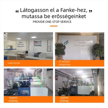 Fresnel lencse elemlámpához – Fanco márka, fókusz alkalmazás, igény szerint vágható