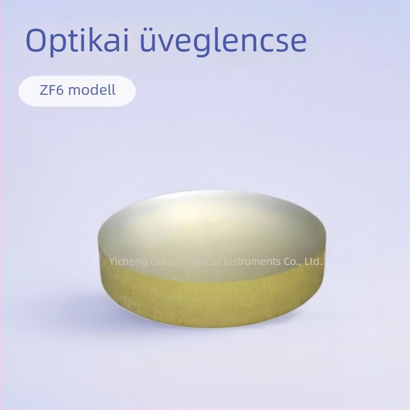 ZF6 optikai üveg prizmás lencse-blank a színpadi világításhoz, forró préselt