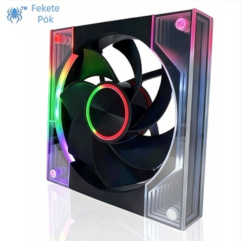 Házventilátor Prism 10Pro – ARGB szinkron, PWM hőmérséklet-szabályozás, hidraulikus csapágy, 800–1800 rpm, zaj 22 dB