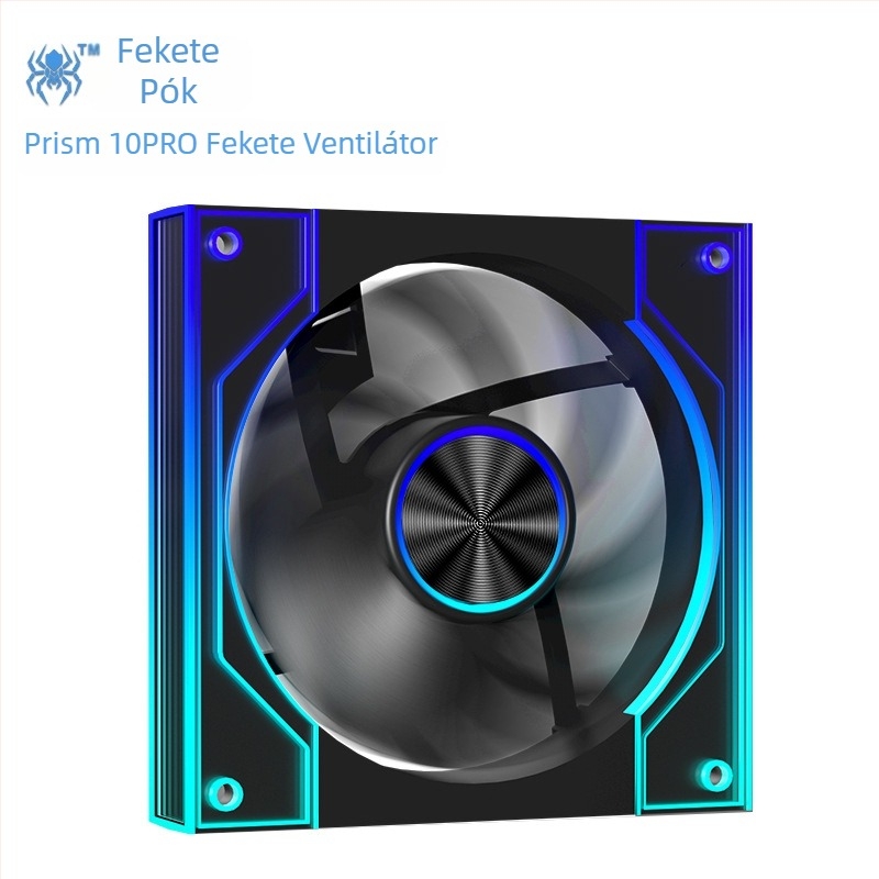 Házventilátor Prism 10Pro – ARGB szinkron, PWM hőmérséklet-szabályozás, hidraulikus csapágy, 800–1800 rpm, zaj 22 dB