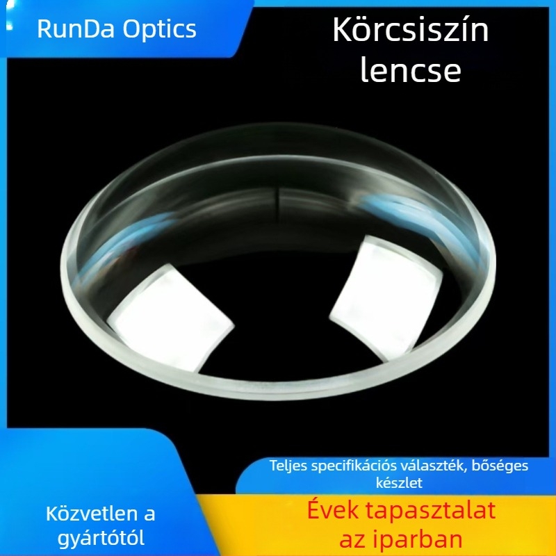 Beiyate Ívelt Lencse, Gömbölyű Optikai Üveg, Mikroszkóp Lencséje Összetett Szemmel az Optikai Méréshez