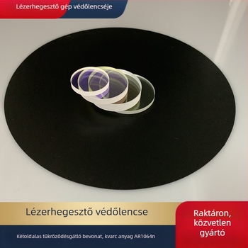 Lítium akkumulátorok hegesztésvédelmi lencséje, 30×1.5; ablaklencse a lézeres hegesztőgéphez, 50×2/55×1.5, AR bevonattal