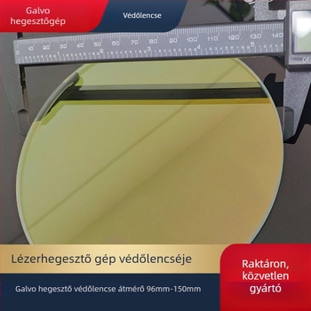 Lítium akkumulátorok hegesztésvédelmi lencséje, 30×1.5; ablaklencse a lézeres hegesztőgéphez, 50×2/55×1.5, AR bevonattal
