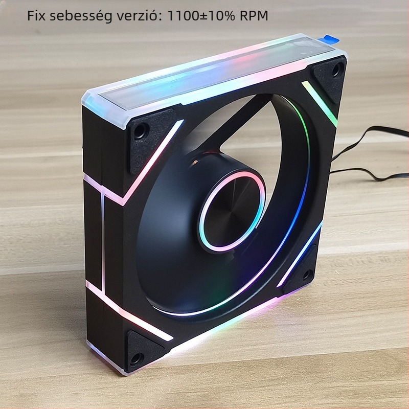 Prism 9Pro PC házventilátor ARGB, PWM, hidraulikus csapágy, 800–1600 RPM, zaj 30 dBA