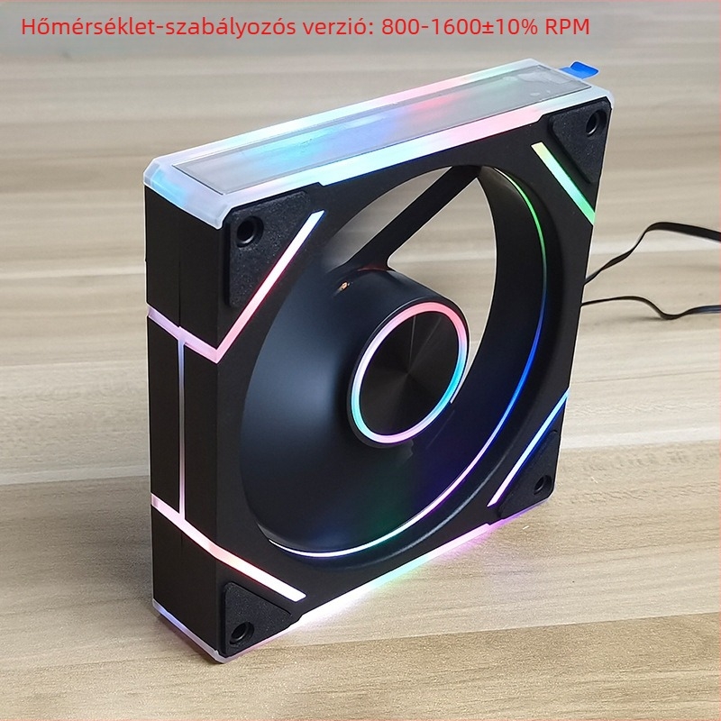 Prism 9Pro PC házventilátor ARGB, PWM, hidraulikus csapágy, 800–1600 RPM, zaj 30 dBA