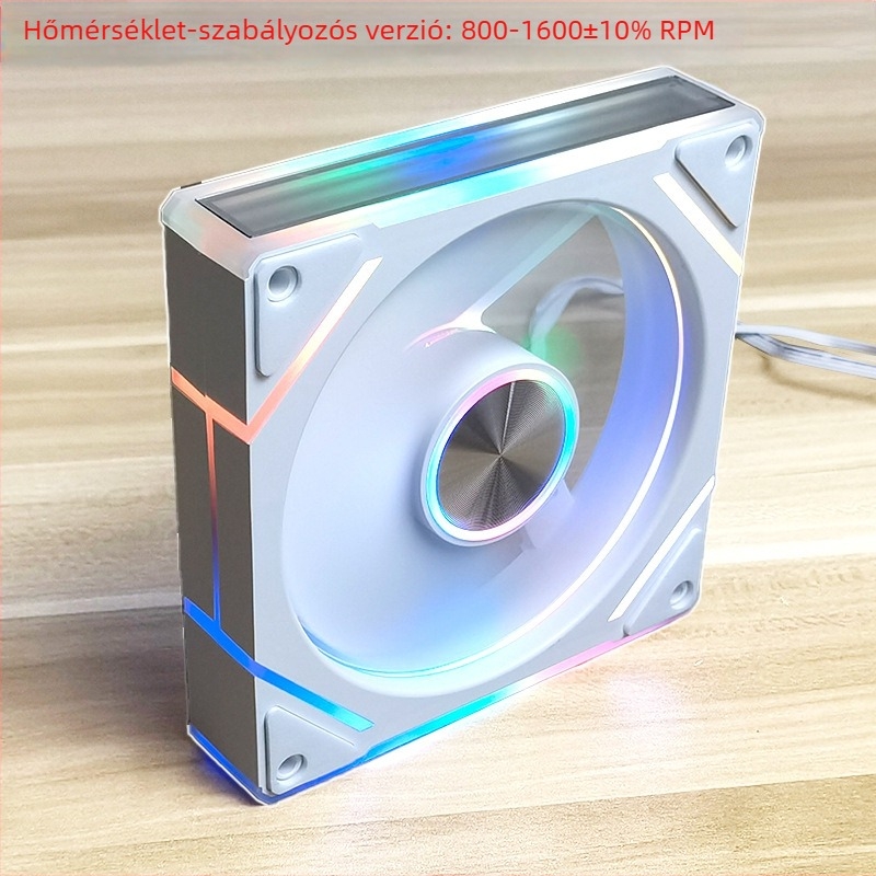 Prism 9Pro PC házventilátor ARGB, PWM, hidraulikus csapágy, 800–1600 RPM, zaj 30 dBA