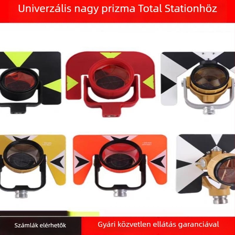 Totális állomás prizmafej — univerzális típus, egy prizma, nagy prizma, kis prizma