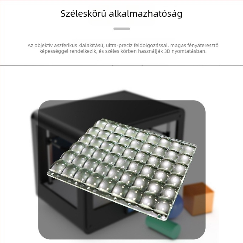 Akril infravörös szenzor lencse 3D nyomtatási többszemű rendszerhez, lézersugár-projekciós lencse – Yingpeng Optoelectronics