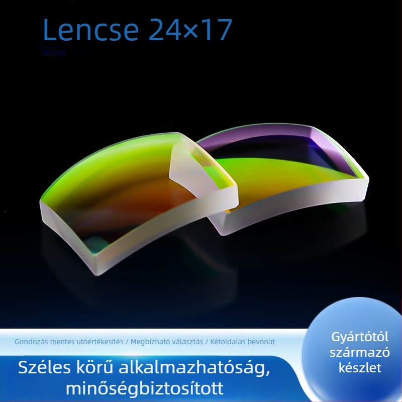 Célzó lencse – dupla oldalú bevonat, magas fényáteresztés, vízálló és páramentes (Termékkód: Lens 24×17)