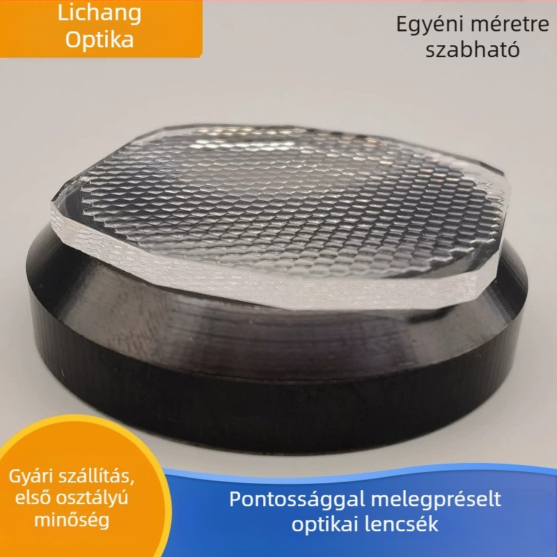 LED lencse többszemű szemlencse – Lichang, modell Complex eye lens, bevonat a követelmények szerint, egyenletes spotfényhez