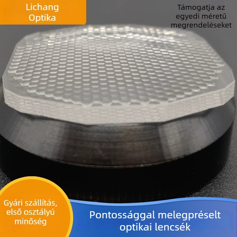 LED lencse többszemű szemlencse – Lichang, modell Complex eye lens, bevonat a követelmények szerint, egyenletes spotfényhez