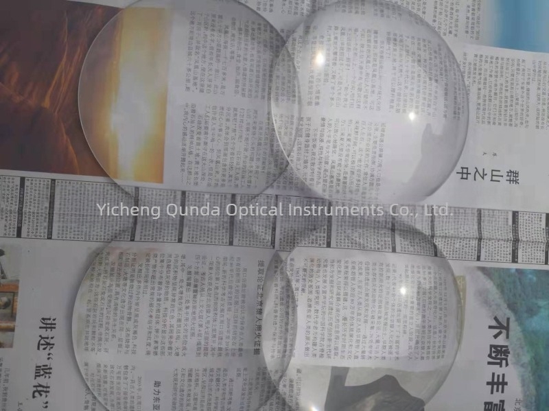 150 mm K9 optikai üveg konvex lencse LED asztali nagyító olvasáshoz és javításhoz