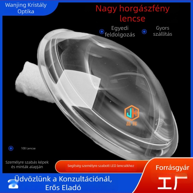Jinghui Optics Horgász fénylencse összeállítás éjszakai horgászathoz — 90V