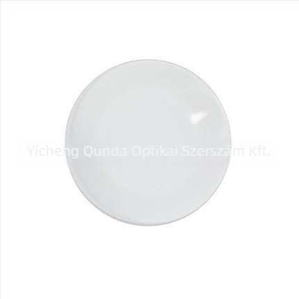 Optikai üvegplano-konveks lencse, modell: K9, anyagok: K9 és más optikai anyagok, márka: Qunda optics, alkalmazás: távcsövek, vetítők, orvosi eszközök, oktatóeszközök
