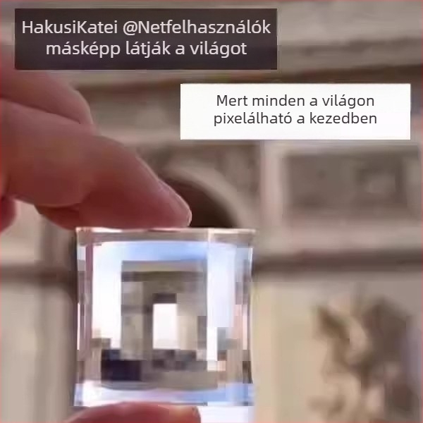 Minecraft kulcstartó - akril, Yuke Márka, rajzfilm stílus, kulcskiegészítő