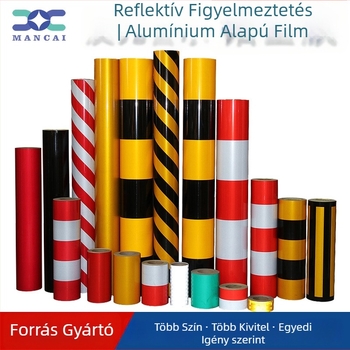 Reflektív fólia, PET anyagból; sorozat: alumínium-alapú; Márka Mancai; termékkód mc015