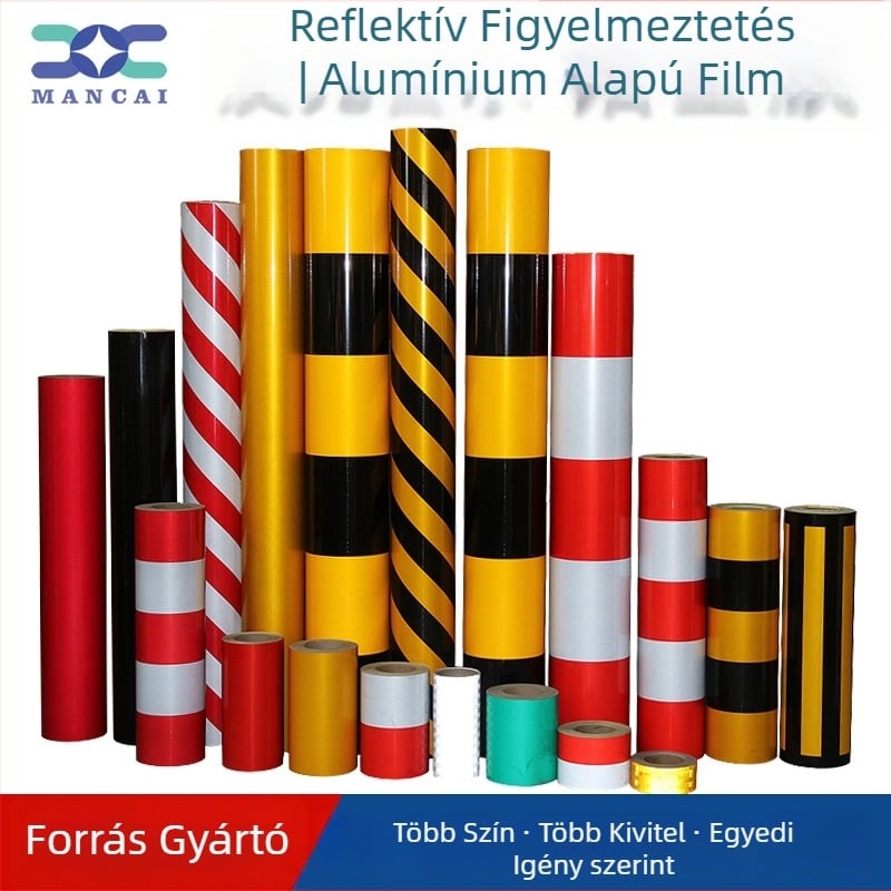 Reflektív fólia, PET anyagból; sorozat: alumínium-alapú; Márka Mancai; termékkód mc015