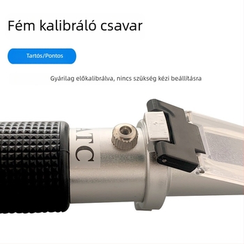 Refraktométer szója- és rizstej koncentrációjához; szójatej és rizstej koncentrációmérő és tészta massza édesség mérő.