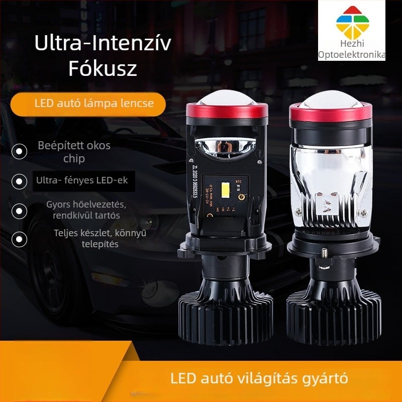 Y7D-H4 LED autólámpa integrált magas és alacsony fényszóróval - 45W, 24V, 4800LM, 50000h